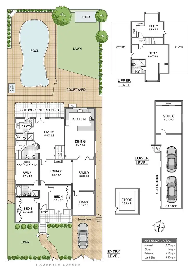 Floorplan of Homely house listing, 8 Homedale Avenue, Concord NSW 2137