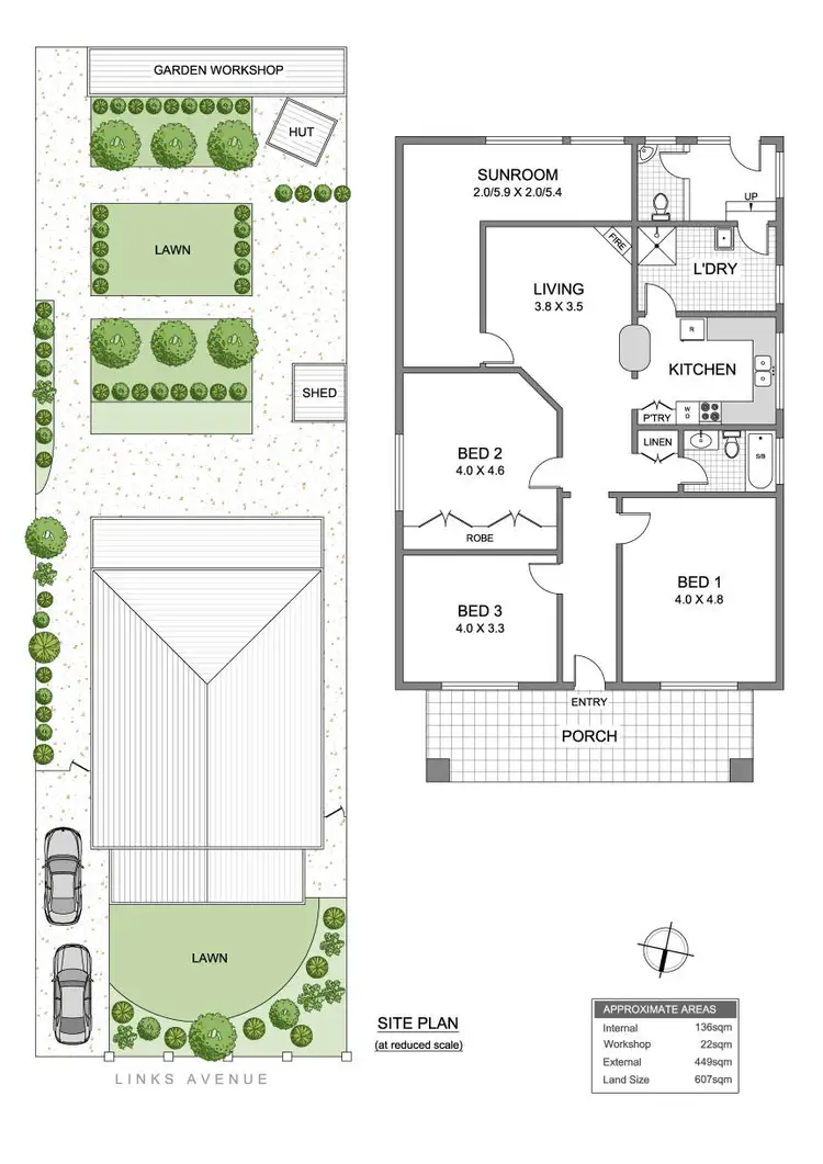 Floorplan of Homely house listing, 74 Links Avenue, Concord NSW 2137