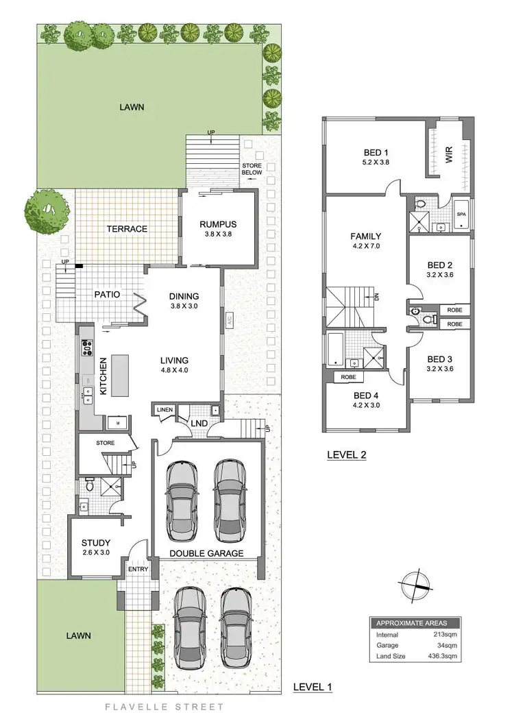 Floorplan of Homely house listing, 32 Flavelle Street, Concord NSW 2137