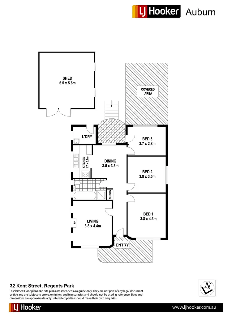 Floorplan of Homely house listing, 32 Kent Street, Regents Park NSW 2143