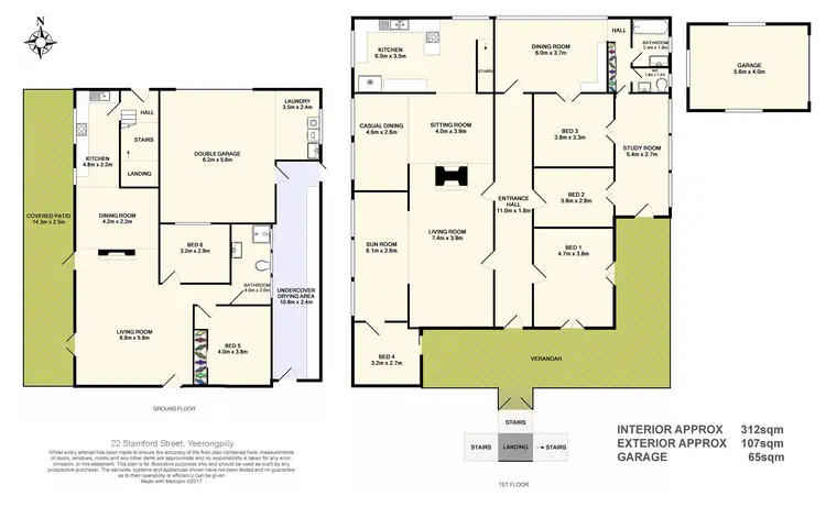Floorplan of Homely house listing, 22 Stamford Street, Yeerongpilly QLD 4105