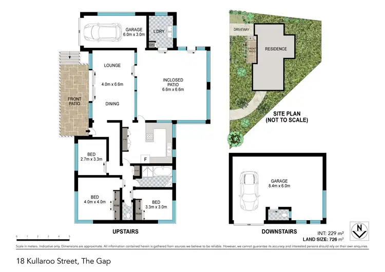 Floorplan of Homely house listing, 18 Kullaroo Street, The Gap QLD 4061