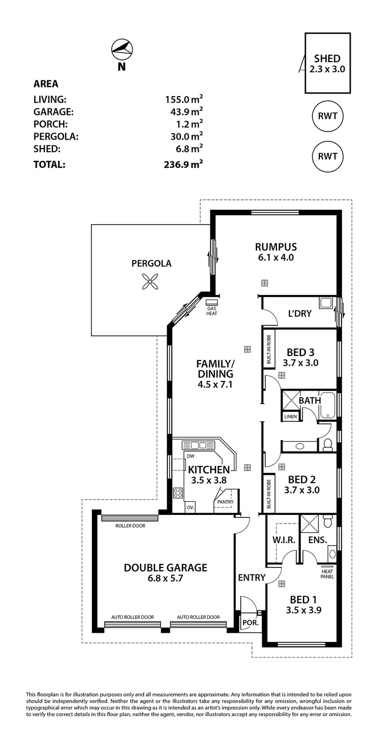 Floorplan of Homely house listing, 2 Sawyer Crescent, Mount Barker SA 5251