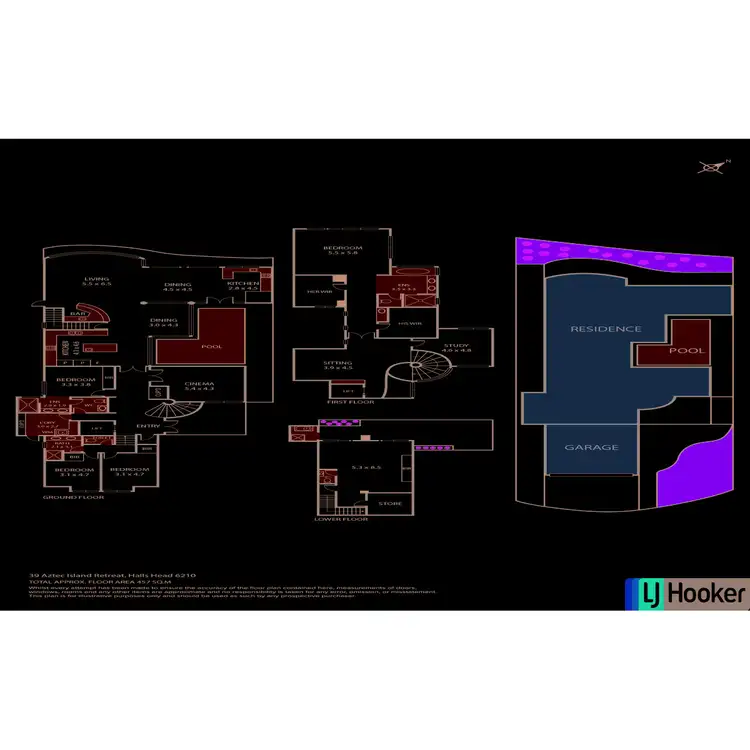 Floorplan of Homely house listing, 39 Aztec Island Retreat, Halls Head WA 6210