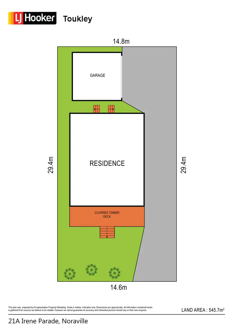 Floorplan of Homely semi-detached listing, 21a Irene Parade, Noraville NSW 2263