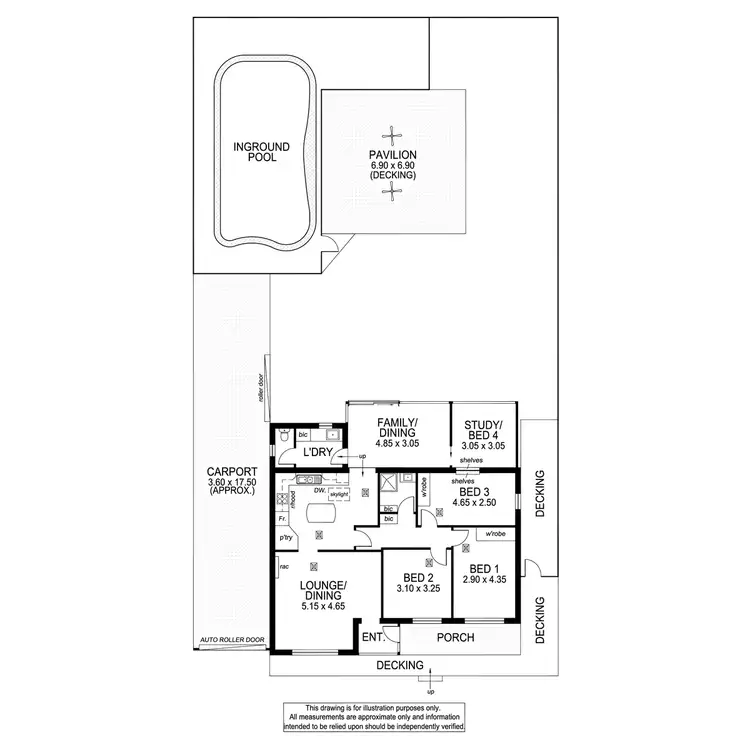 Floorplan of Homely house listing, 13 Orkney Avenue, Marion SA 5043