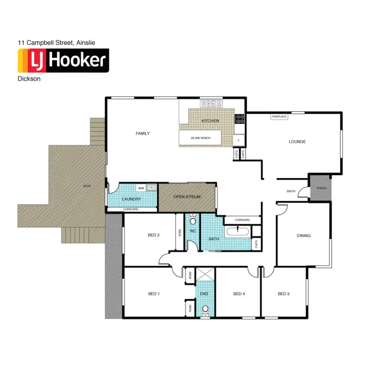 Floorplan of Homely house listing, 11 Campbell Street, Ainslie ACT 2602