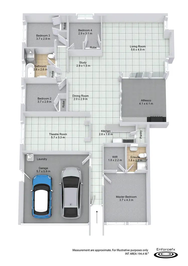 Floorplan of Homely house listing, 21 Petunia Place, Macquarie Fields NSW 2564