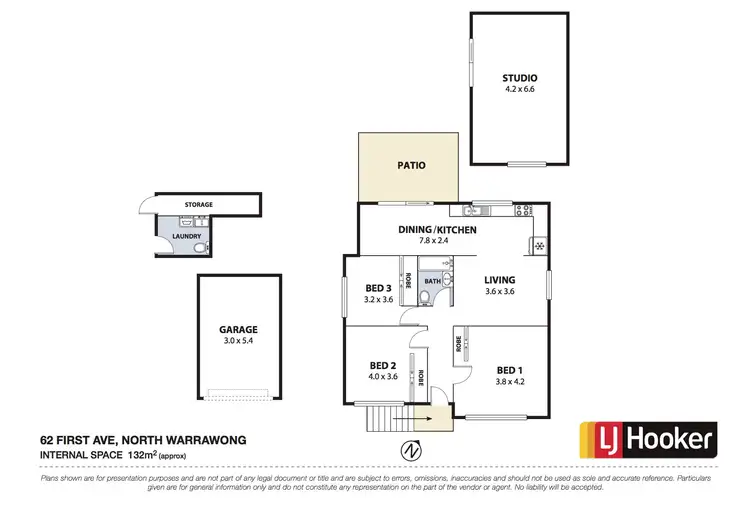 Floorplan of Homely house listing, 62 First Avenue North, Warrawong NSW 2502