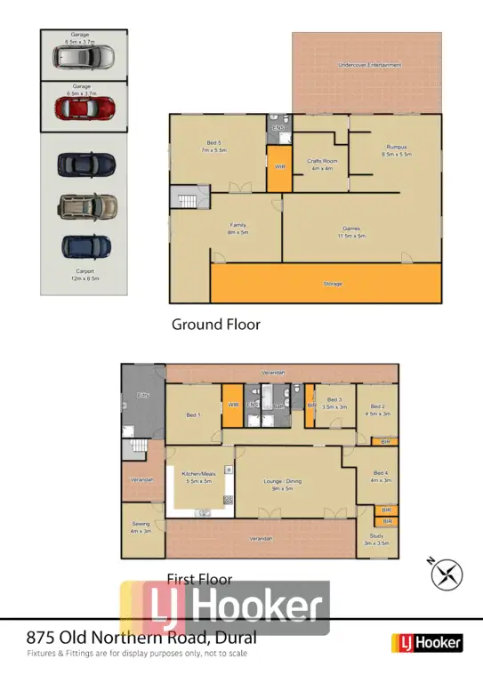 Floorplan of Homely house listing, 875 Old Northern Road, Dural NSW 2158