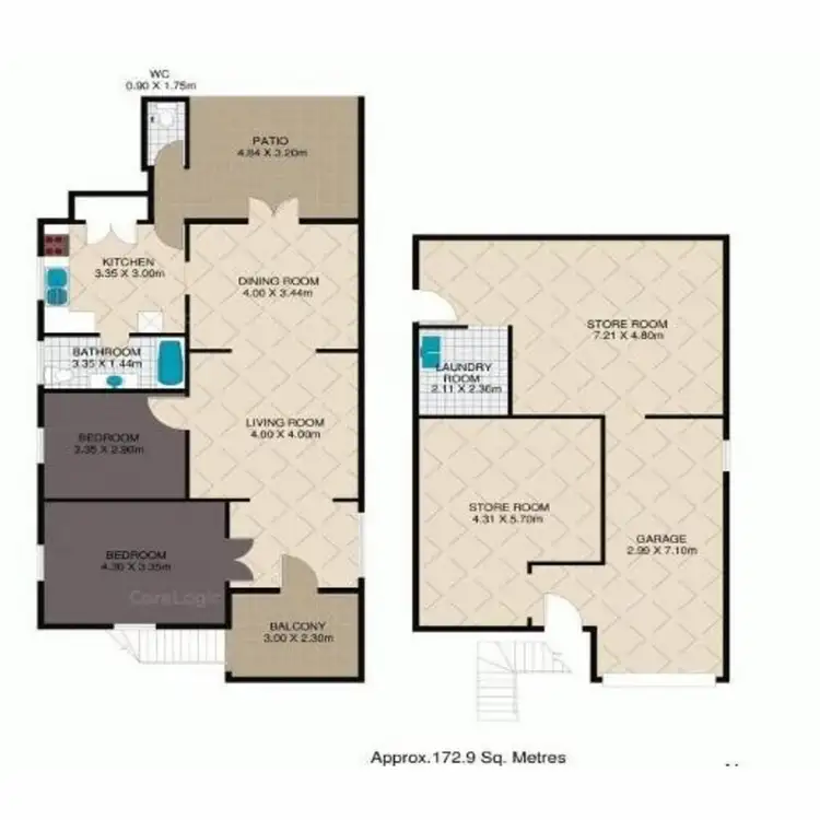 Floorplan of Homely house listing, 72 Pembroke Road, Coorparoo QLD 4151