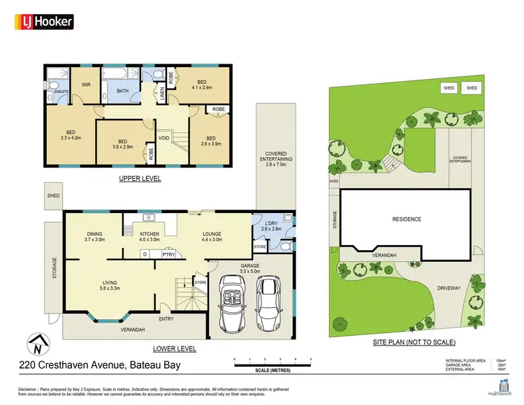 Floorplan of Homely house listing, 220 Cresthaven Avenue, Bateau Bay NSW 2261