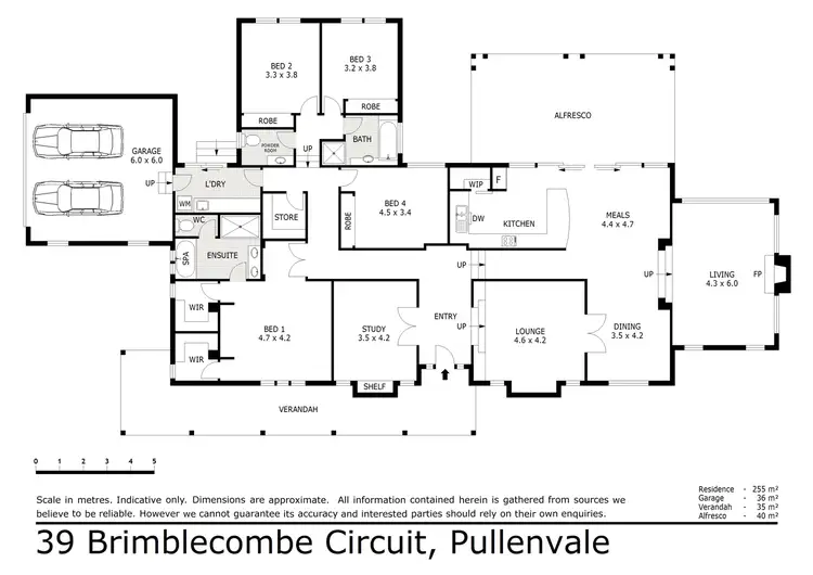 Floorplan of Homely house listing, 39 Brimblecombe Circuit, Pullenvale QLD 4069