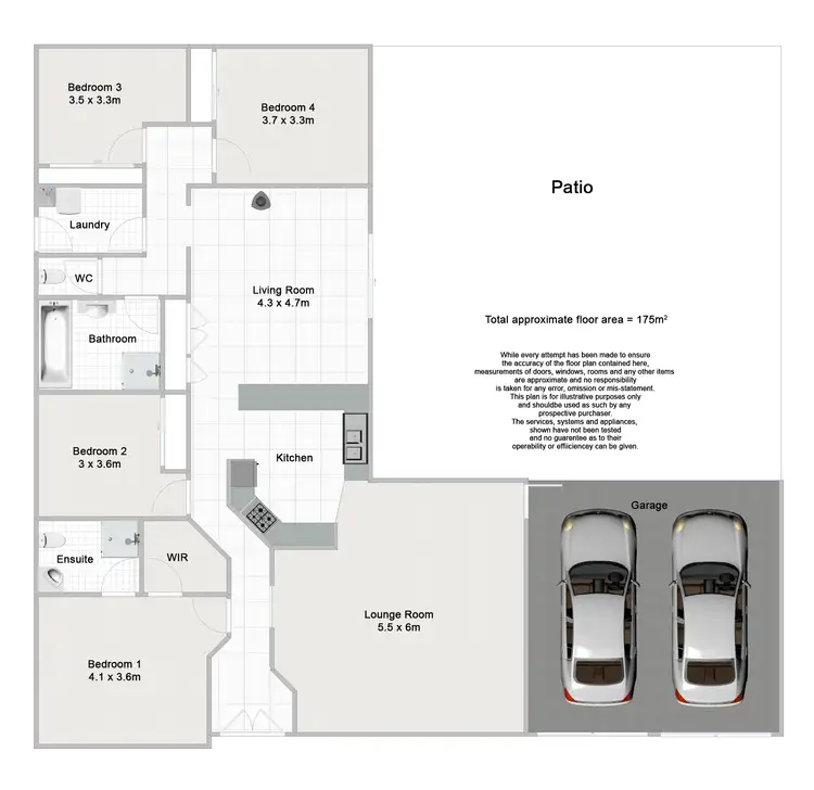 Floorplan of Homely house listing, 112-114 Thylungra Road, Park Ridge South QLD 4125