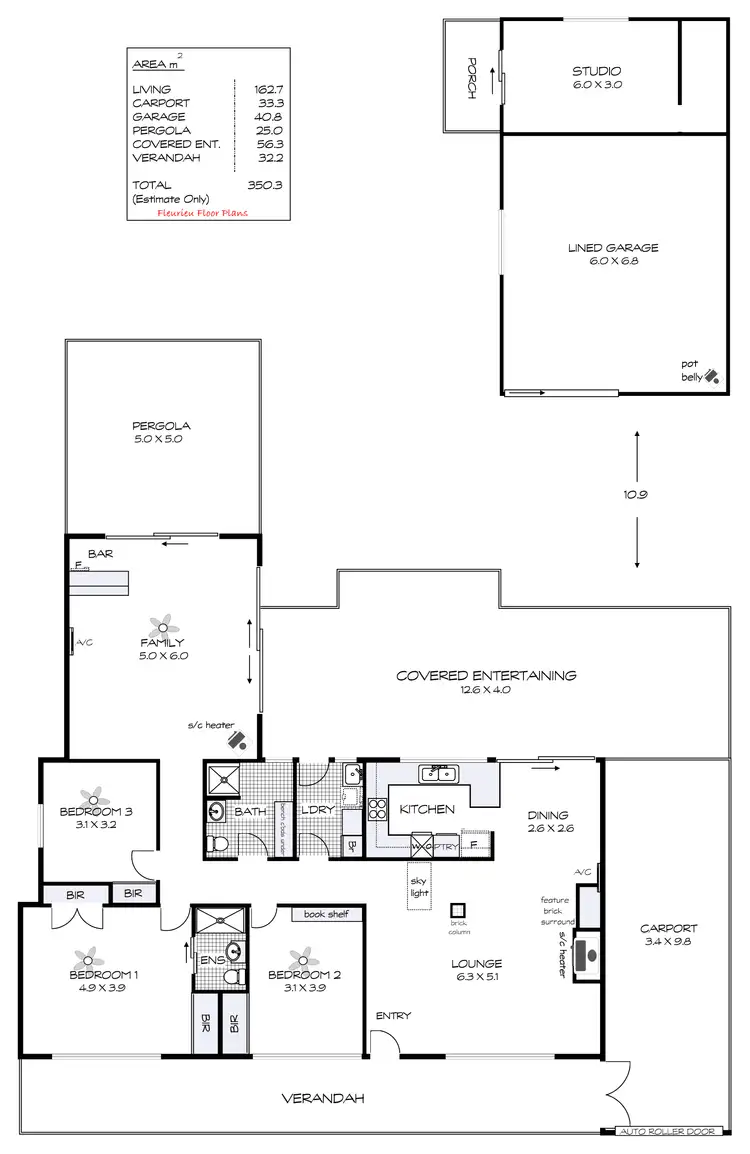 Floorplan of Homely house listing, 23 Holder Road, Victor Harbor SA 5211