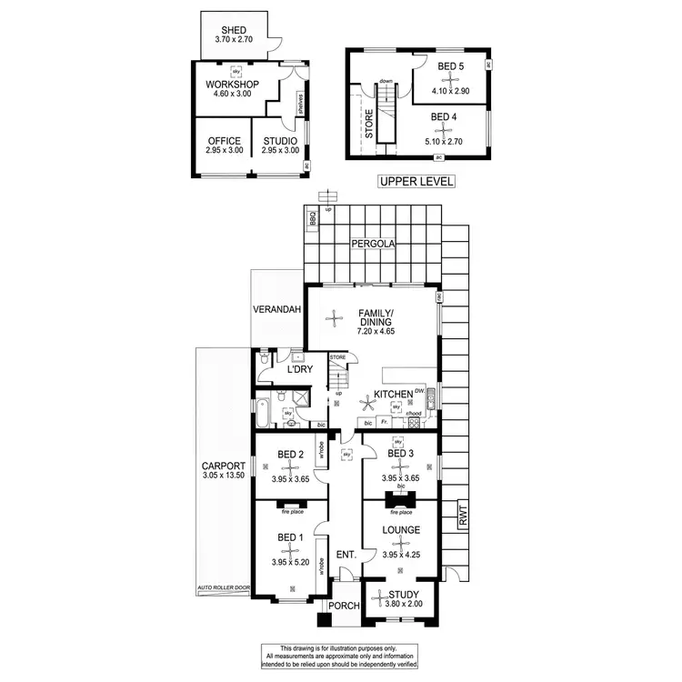 Floorplan of Homely house listing, 10 Francis Street, North Brighton SA 5048