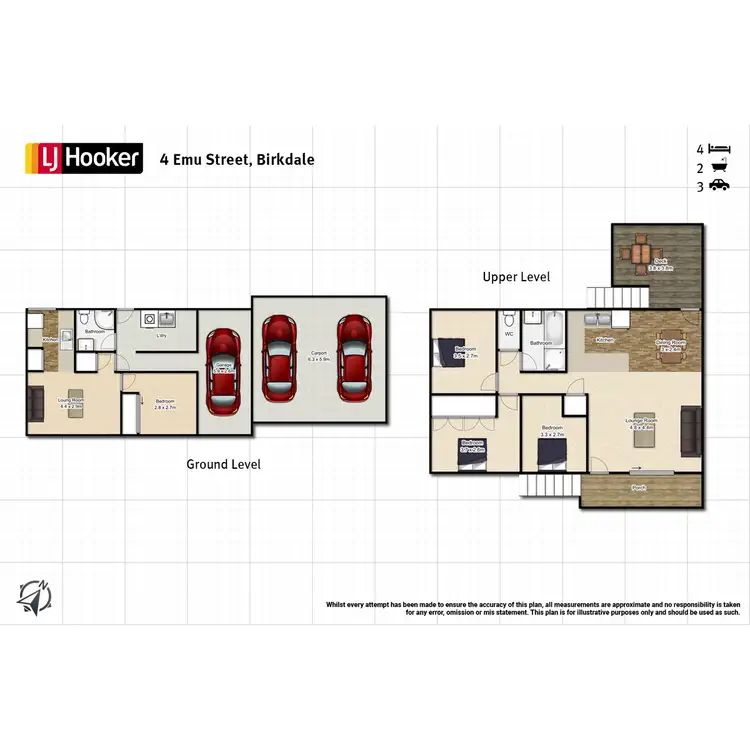 Floorplan of Homely house listing, 4 Emu Street, Birkdale QLD 4159