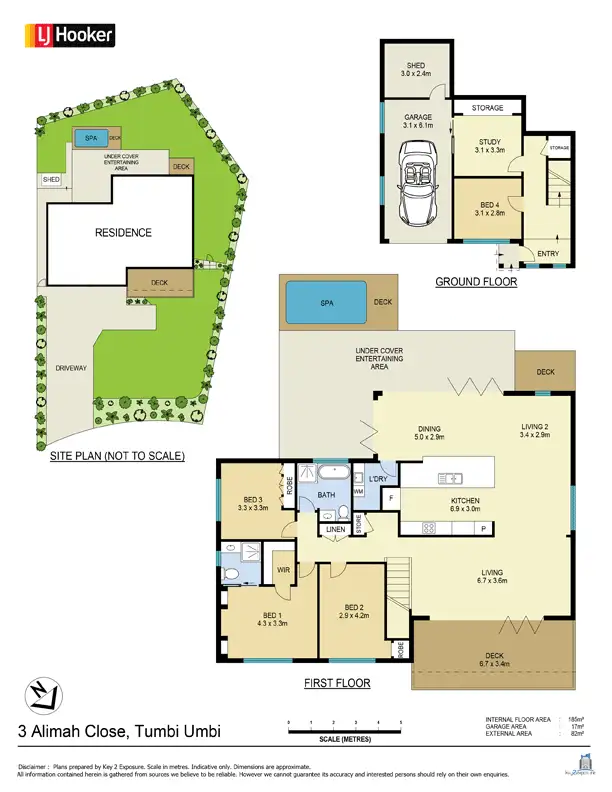 Floorplan of Homely house listing, 3 Alimah Close, Tumbi Umbi NSW 2261