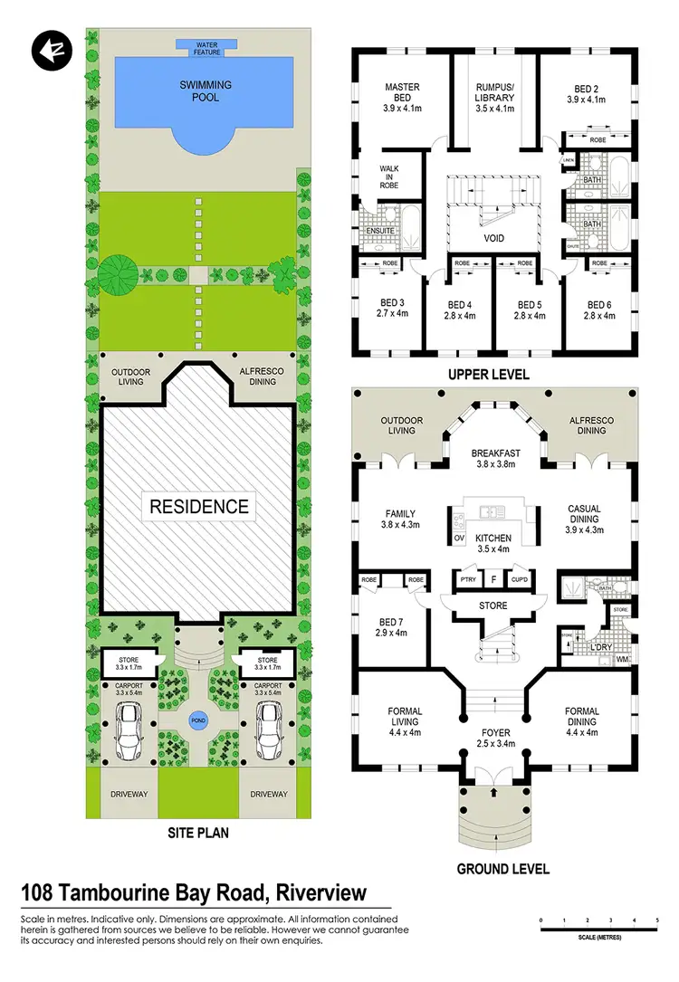 Floorplan of Homely house listing, 108 Tambourine Bay Road, Riverview NSW 2066
