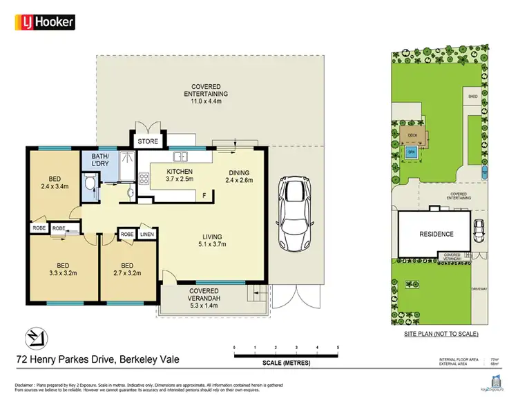 Floorplan of Homely house listing, 72 Henry Parkes Drive, Berkeley Vale NSW 2261