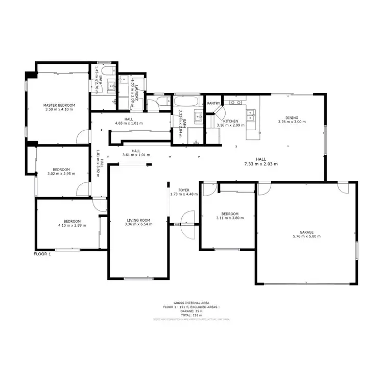 Floorplan of Homely house listing, 16 Summerhill Street, Victoria Point QLD 4165
