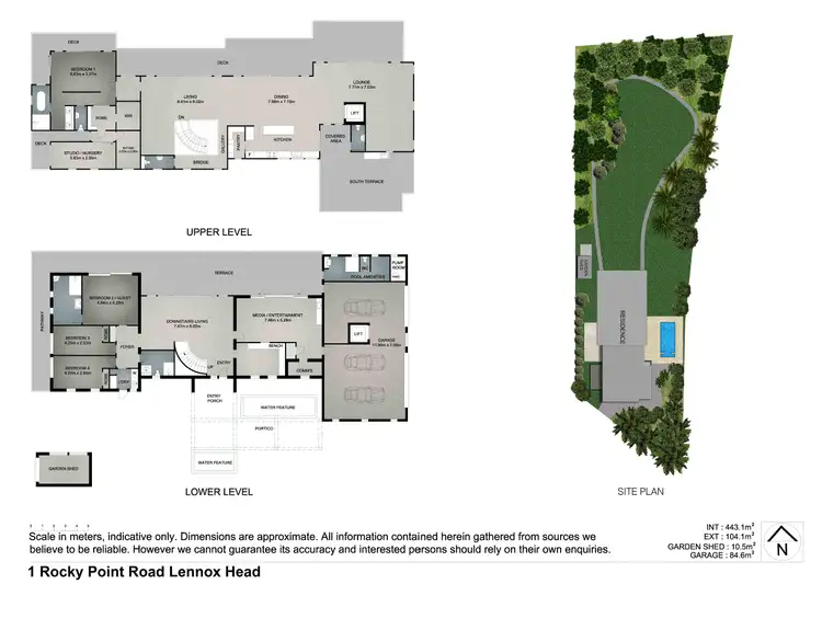Floorplan of Homely house listing, 1 Rocky Point Road, Lennox Head NSW 2478
