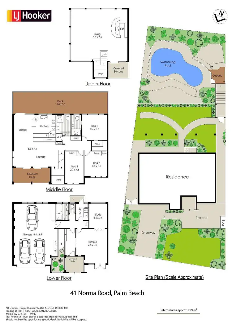 Floorplan of Homely house listing, 41 Norma Road, Palm Beach NSW 2108