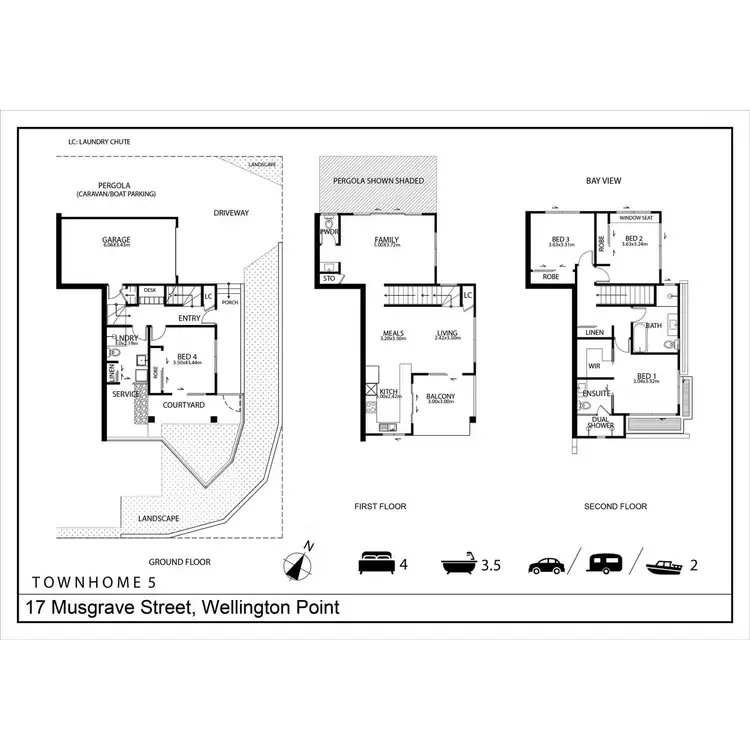 Floorplan of Homely unit listing, 5/17 Musgrave Street, Wellington Point QLD 4160