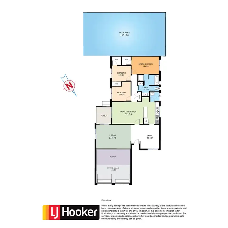 Floorplan of Homely house listing, 108 Buckwell Drive, Hassall Grove NSW 2761