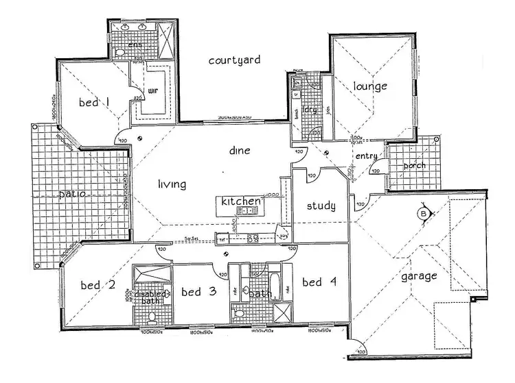 Floorplan of Homely house listing, 14 Links Court, Mccracken SA 5211
