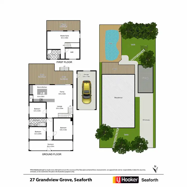 Floorplan of Homely house listing, 27 Grandview Grove, Seaforth NSW 2092