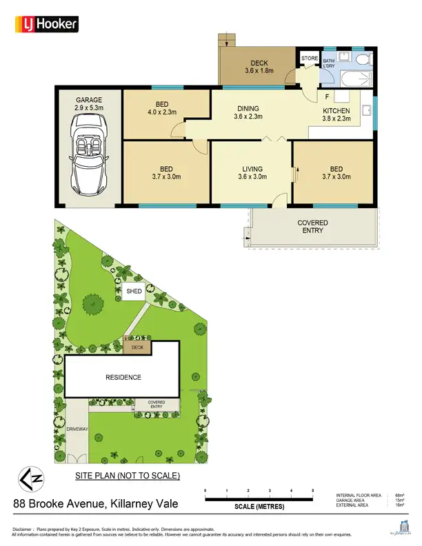 Floorplan of Homely house listing, 88 Brooke Avenue, Killarney Vale NSW 2261