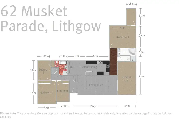Floorplan of Homely house listing, 62 Musket Parade, Lithgow NSW 2790