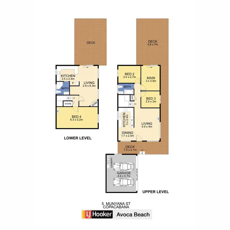 Floorplan of Homely house listing, 5 Munyana Street, Copacabana NSW 2251