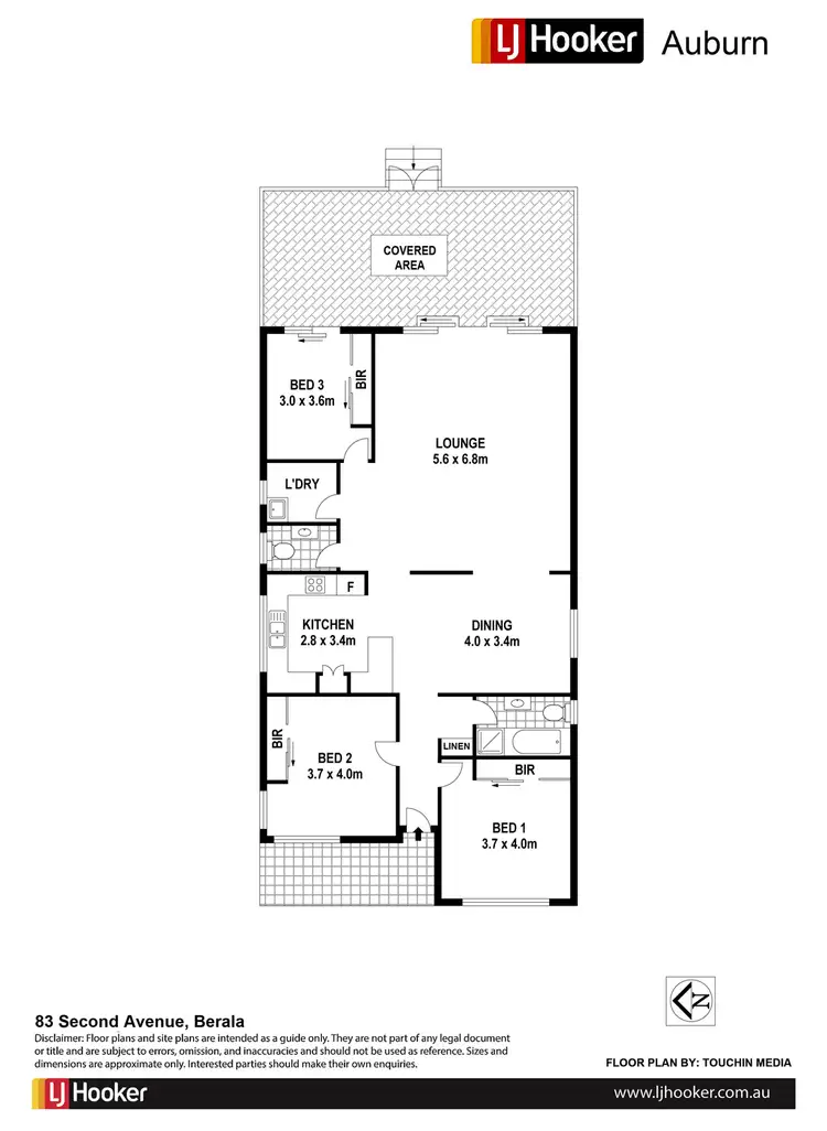 Floorplan of Homely house listing, 83 Second Avenue, Berala NSW 2141