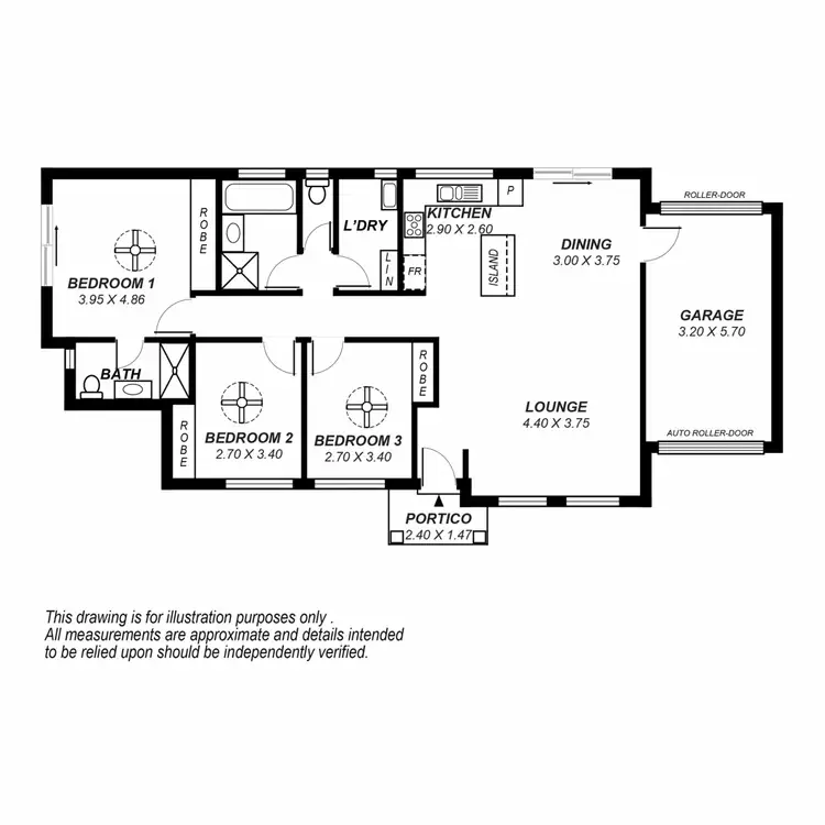 Floorplan of Homely house listing, 5 Kibby Road, Elizabeth East SA 5112