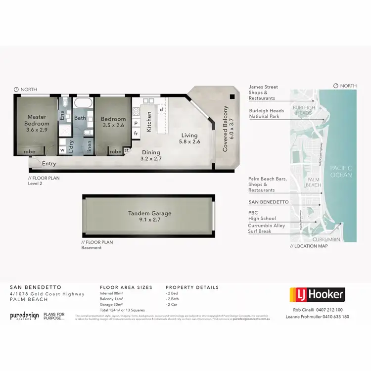 Floorplan of Homely unit listing, 4/1078 Gold Coast Highway, Palm Beach QLD 4221