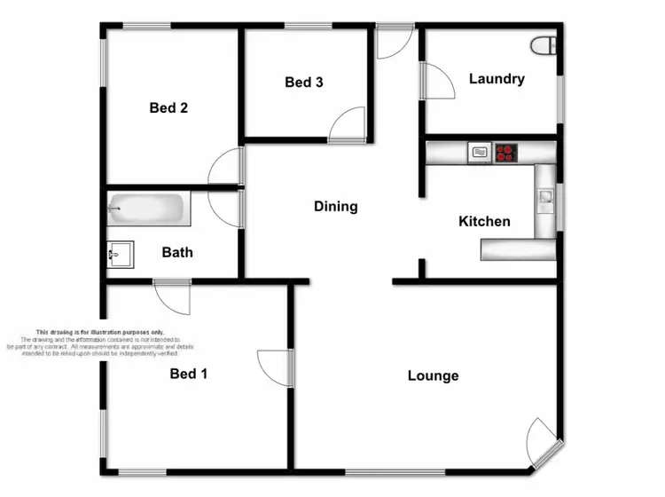 Floorplan of Homely house listing, 10 Beardow Street, Lismore Heights NSW 2480