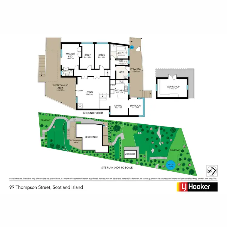 Floorplan of Homely house listing, 99 Thompson Street, Scotland Island NSW 2105
