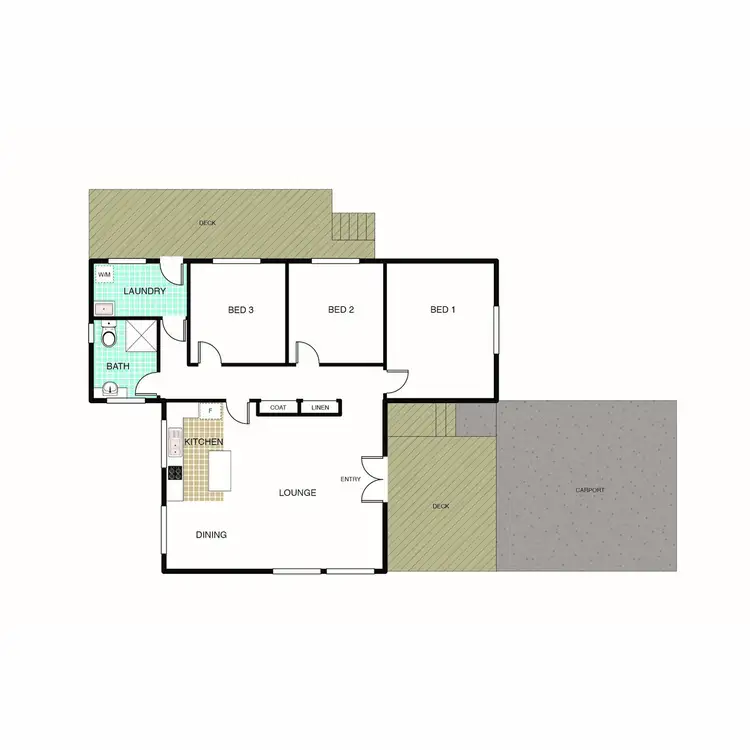 Floorplan of Homely house listing, 15 Gibson Street, Macgregor ACT 2615