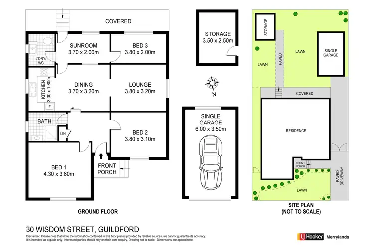 Floorplan of Homely house listing, 30 Wisdom Street, Guildford NSW 2161