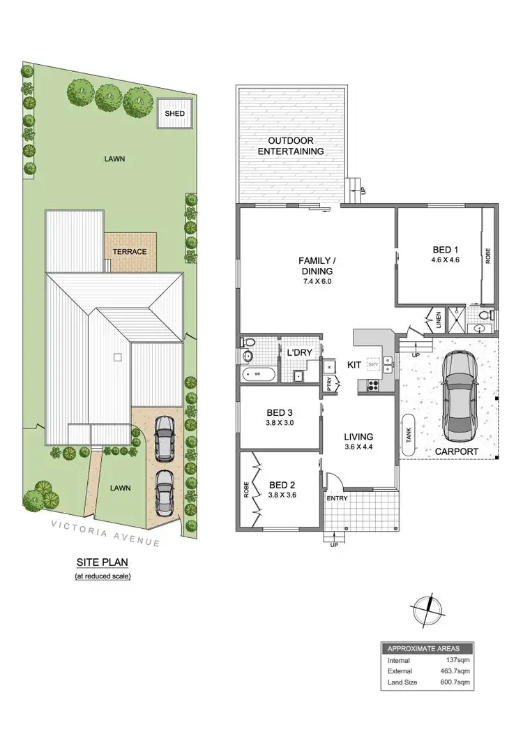 Floorplan of Homely house listing, 71 Victoria Avenue, Concord West NSW 2138