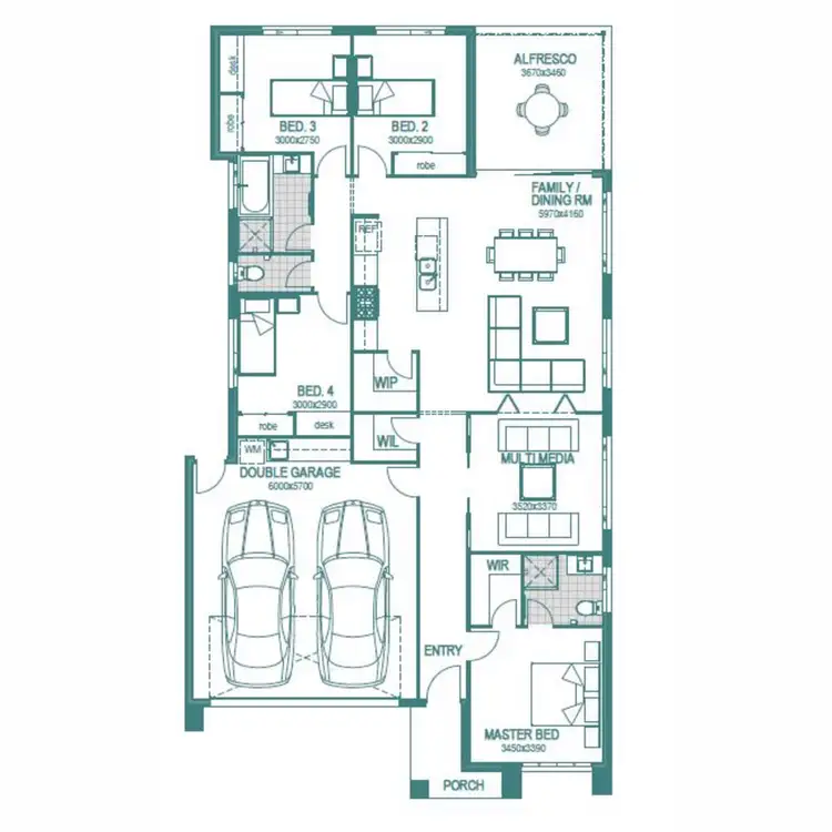 Floorplan of Homely house listing, 31 Darrau Avenue, Yarrabilba QLD 4207