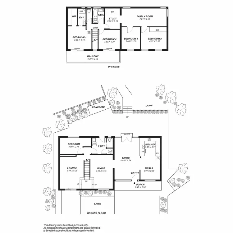 Floorplan of Homely house listing, 8 Spring Gully Road, Crafers SA 5152