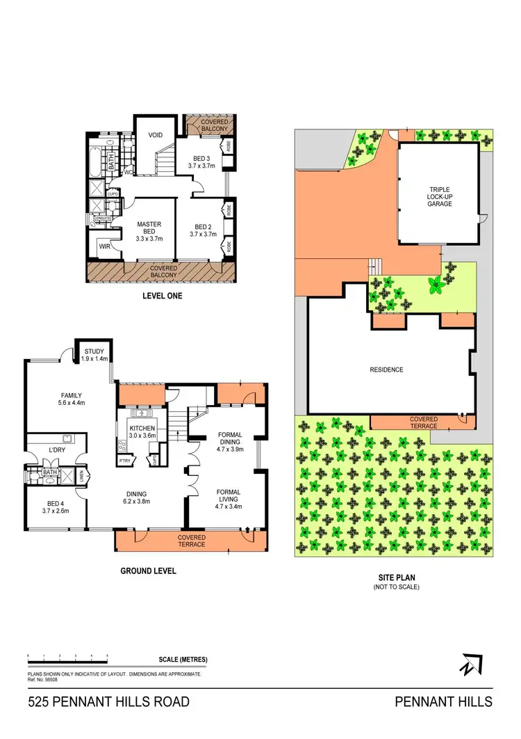 Floorplan of Homely house listing, 525 Pennant Hills Road, West Pennant Hills NSW 2125