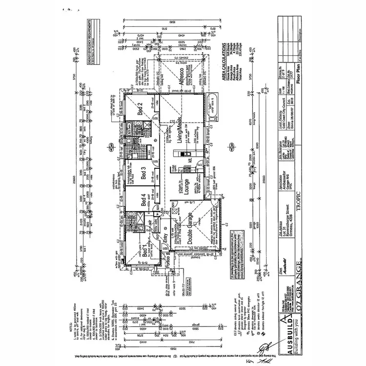 Floorplan of Homely house listing, 6 Ravensthorpe Street, Ormeau QLD 4208