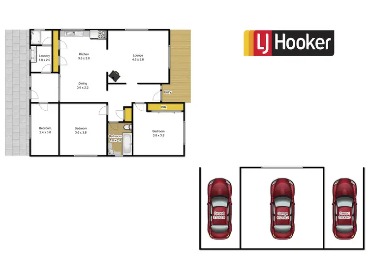 Floorplan of Homely house listing, 949 Grand Ridge Road, Blackwarry VIC 3844