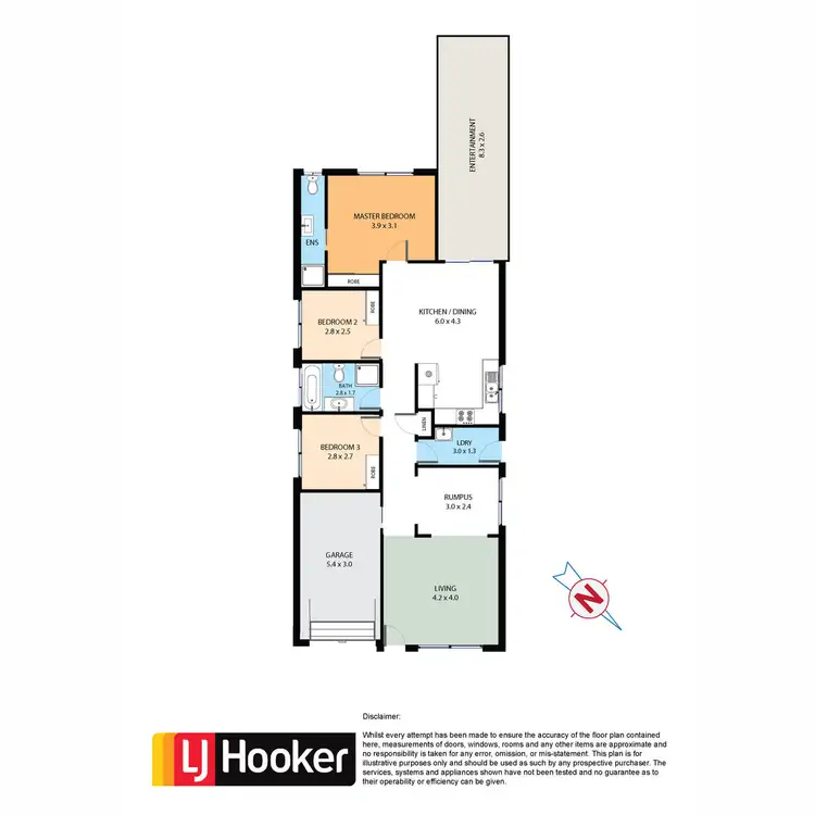 Floorplan of Homely house listing, 112 Hartington Street, Rooty Hill NSW 2766