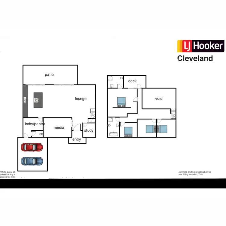 Floorplan of Homely house listing, 10 Kooringa Avenue, Cleveland QLD 4163