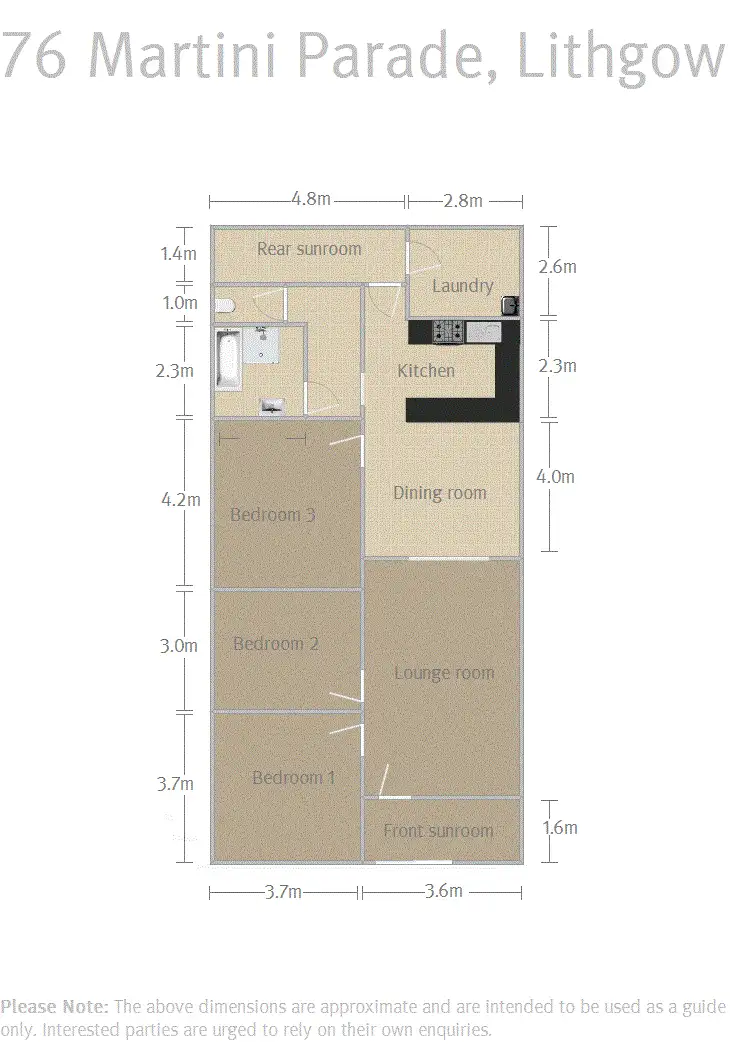 Floorplan of Homely house listing, 76 Martini Parade, Lithgow NSW 2790